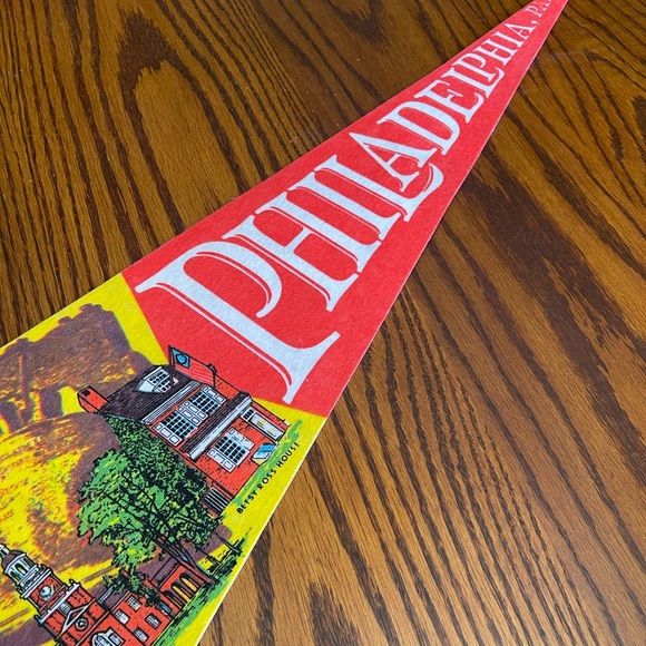 Souvenir pennant Philadelphia PA Philly - Picture 2 of 5